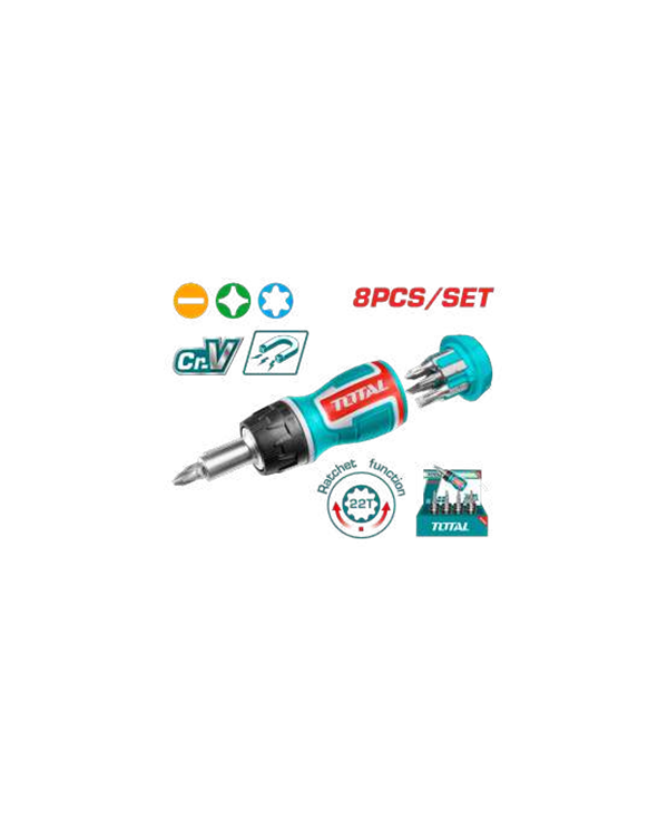 TOTAL JX TOURNEVIS INTER 8EN1 TACSDS1726