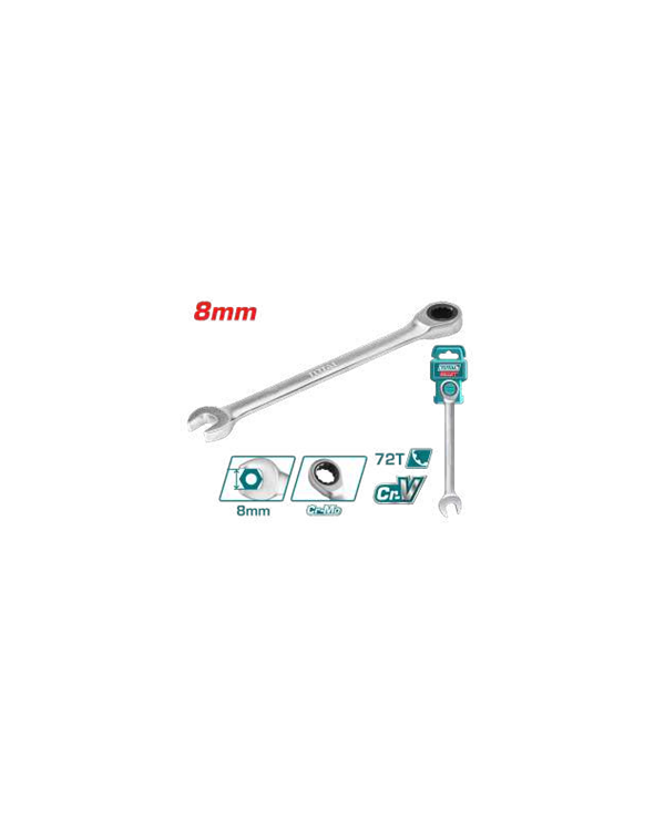 TOTAL CLE MIXTE A CLI- QUET 8MM TCSPAR081