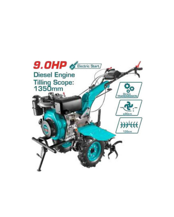 TOTAL MOTOBINEUSE 9 CV DIES TDC13501D