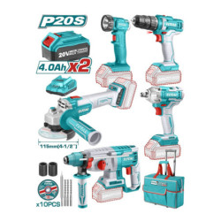 KIT OUTILLAGES ELECTRO-PORTATIF 2.4AH/CH TCKLI2019