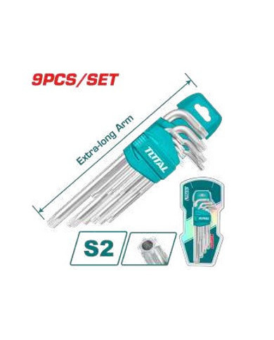TOTAL JX 9 CLES TORX THT106391
