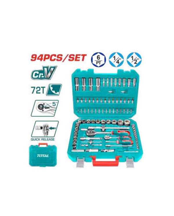 TOTAL JX 94 DOUILLE 1/2"+1/4" THT421942