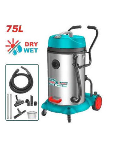 TOTAL ASPIRATEUR 75L 2M 2400W TVC24751