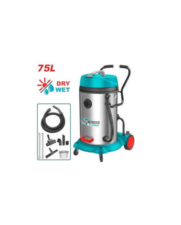 TOTAL ASPIRATEUR 75L 2M 2400W TVC24751