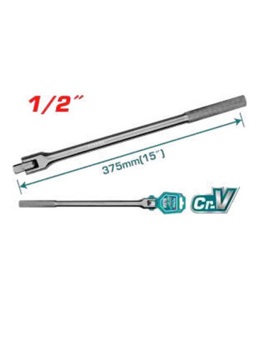 TOTAL MANCHE FLEXIBLE 375MM THT-FX12151