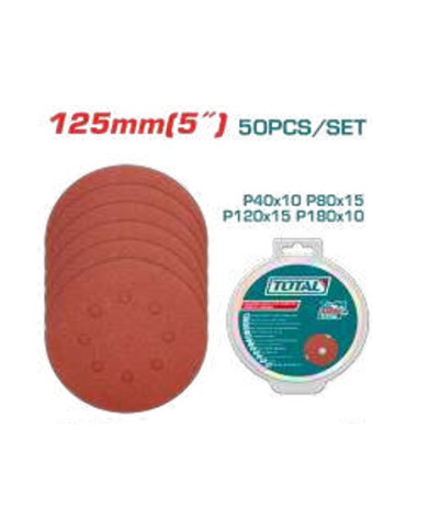 TOTAL JX 50 PCS PA-PIERS ABRA TAC7312511