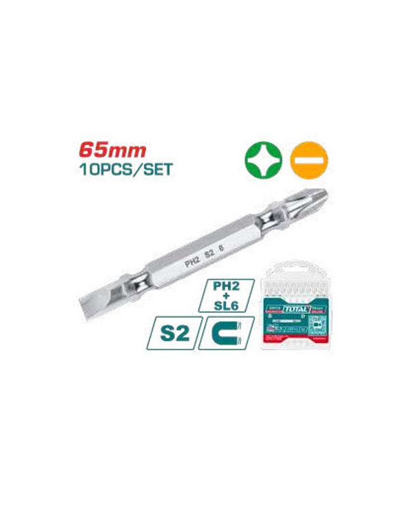 TOTAL JX 10 EMBOUT PH2+SL06 TAC16HL133