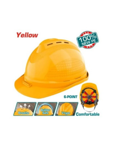 TOTAL CASQUE PROTECT JAUNE TSP8601