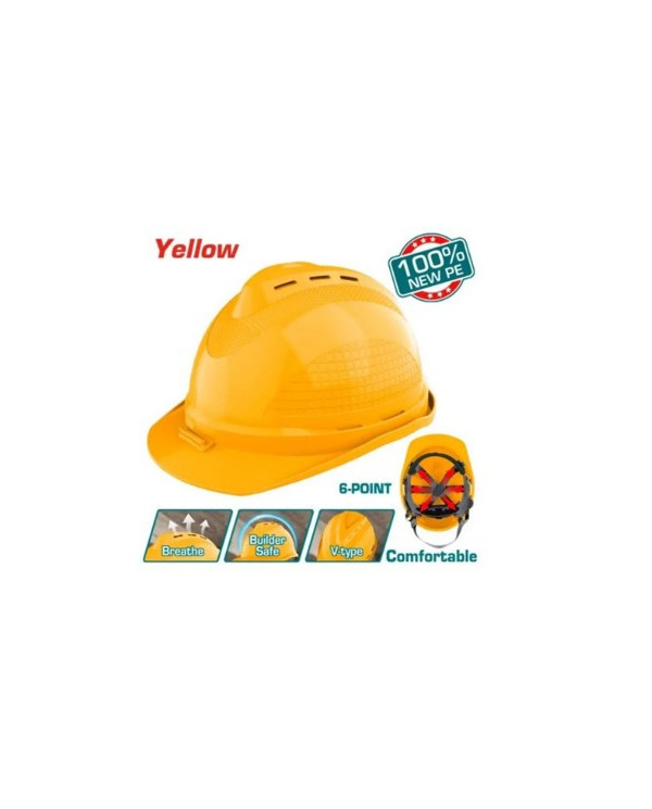 TOTAL CASQUE PROTECT JAUNE TSP8601