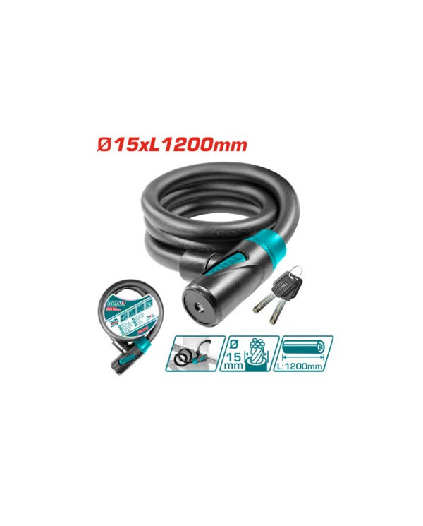 TOTAL ANTIVOL VELO 15X1200MM TBK11512