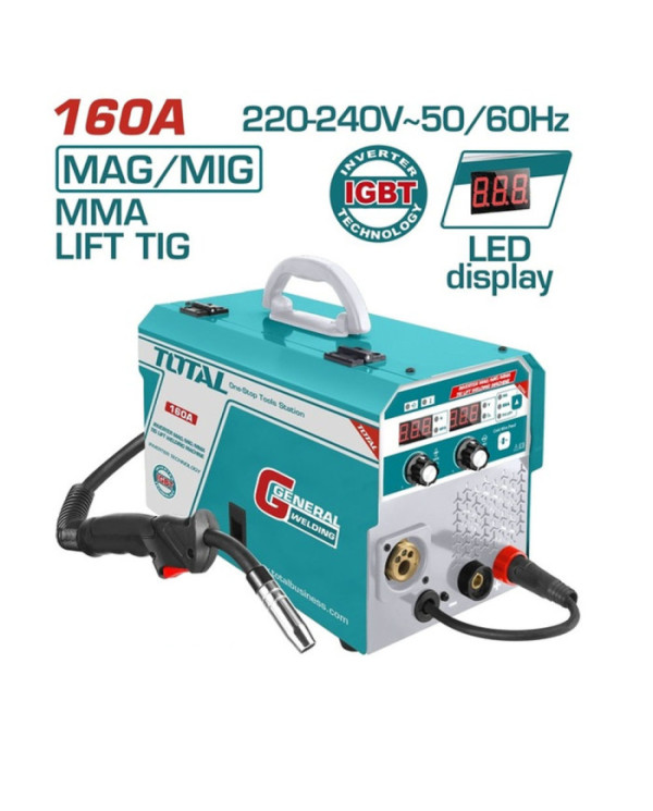 POSTE SOUDURE INVERTER MMA 160A 05KG TMGT1601