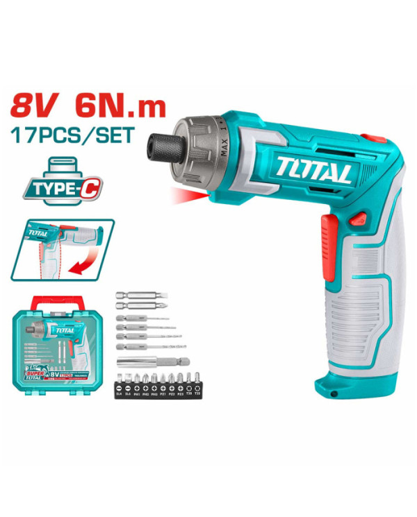 TOURNEVIS A/B+ACC 6NM 8V TSDLI08025