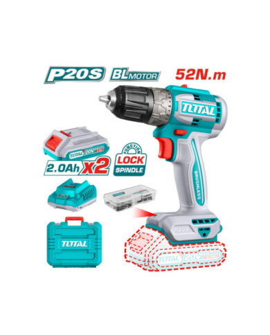 VISSEUSE PERCUSSION 52NM 20V 2.2AH/CH TDLI20453