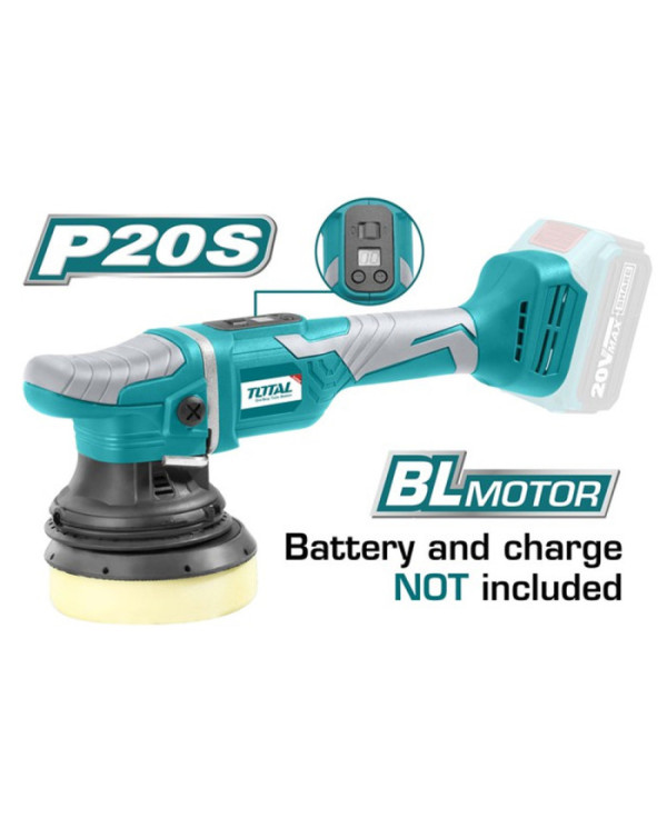 PONCEUSE POLISSEUSE 20V 4AH S/B TAPLI2002