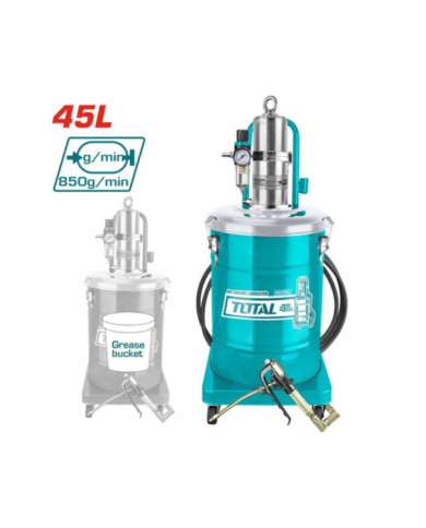POMPE A GRAISSE PNEUMATIQUE 45L THT118452