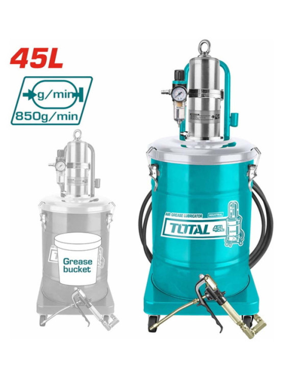 POMPE A GRAISSE PNEUMATIQUE 45L THT118452