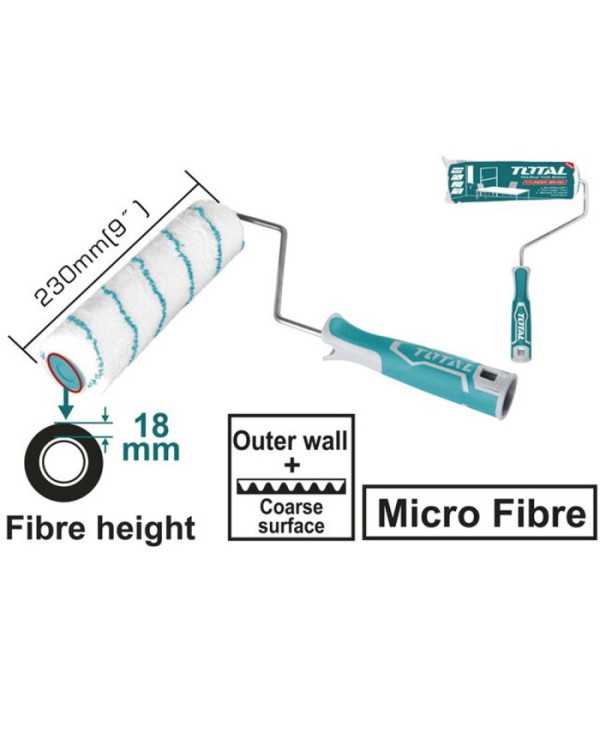 ROULEAU MOHAIR 18MM THT8593