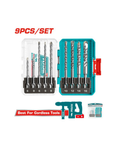 JX 09PCS MECHE SDS PLUS TACSDL30906