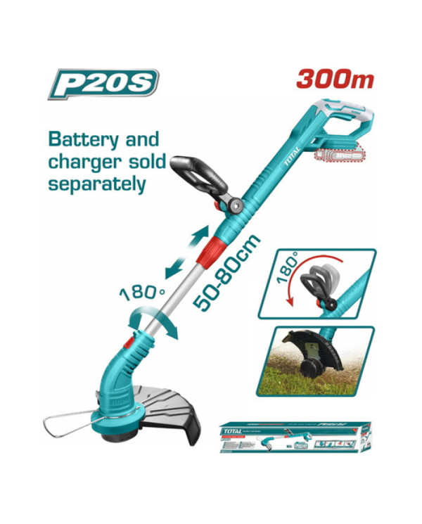 DEBROUSSAILLEUSE 30CM 20V S/BAT TGTLI20018