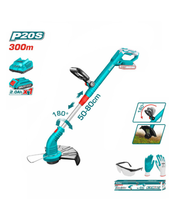 DEBROUSSAILLEUSE 30CM 20V 2AH/CH TGTLI20301