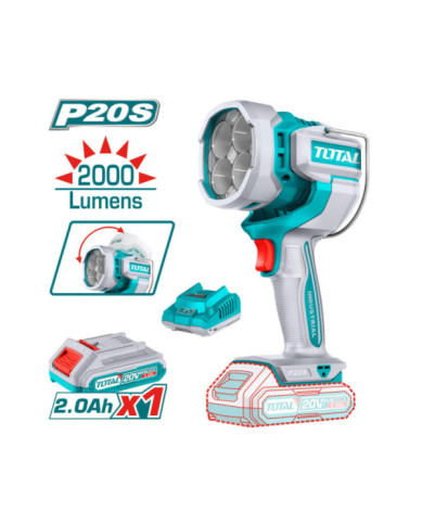 LAMPE DE TRAVAIL 20V 2AH/CH TWLI20881