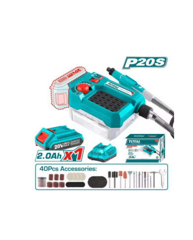 OUTIL MULTI-FONCTIONS 20V 2AH/CH TMGLI20011