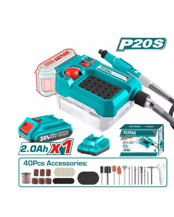 OUTIL MULTI-FONCTIONS 20V 2AH/CH TMGLI20011