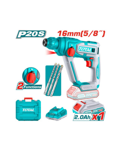 MARTEAU PERFORATEUR 20V 2AH/CH TRHLI201681