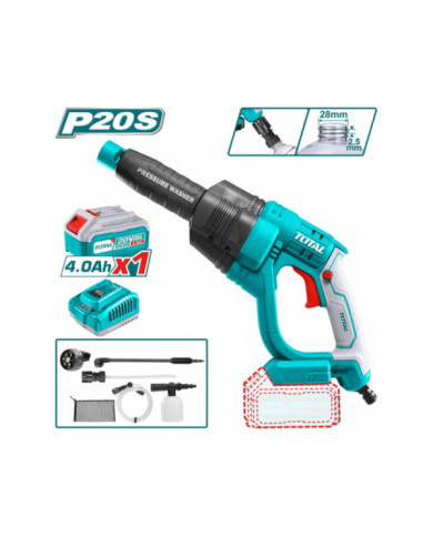 NETTOYEUR HP  24,8BAR 20V 4AH/CH TPWLI20084