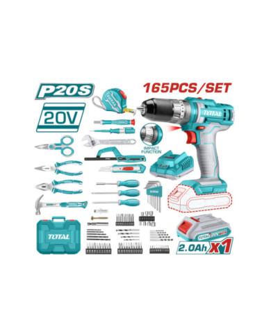 KIT OUTILS 165PCS THKTHP11652