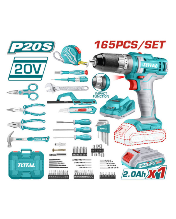 KIT OUTILS 165PCS THKTHP11652