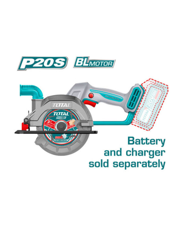 SCIE CIRCULAIRE 20V 4AH/CH 140MM TSLI14021