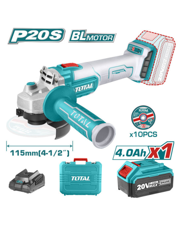 MEULEUSE 115 20V 4AH/CH TAGLI2011587