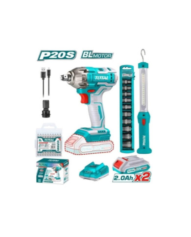 BOULONNEUSE+LAMPE 20V 2.2AH/CH TOSLI231004