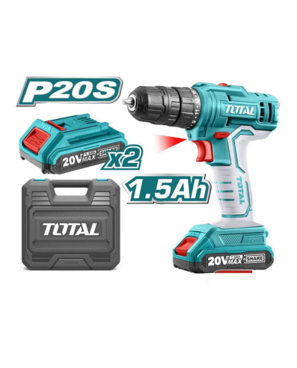 VISSEUSE PERCUSSION 20V 2.1.5AH/CH TDLI20012