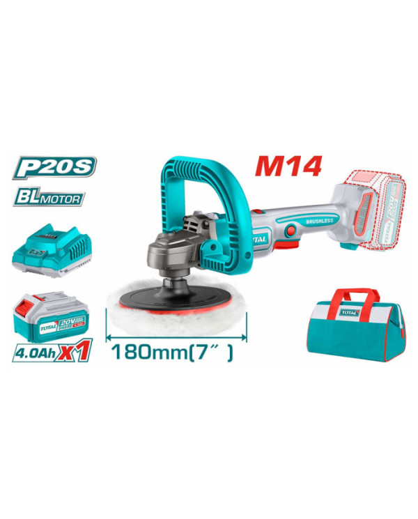 PONCEUSE POLISSEUSE 20V 4AH/CH TAPLI20181