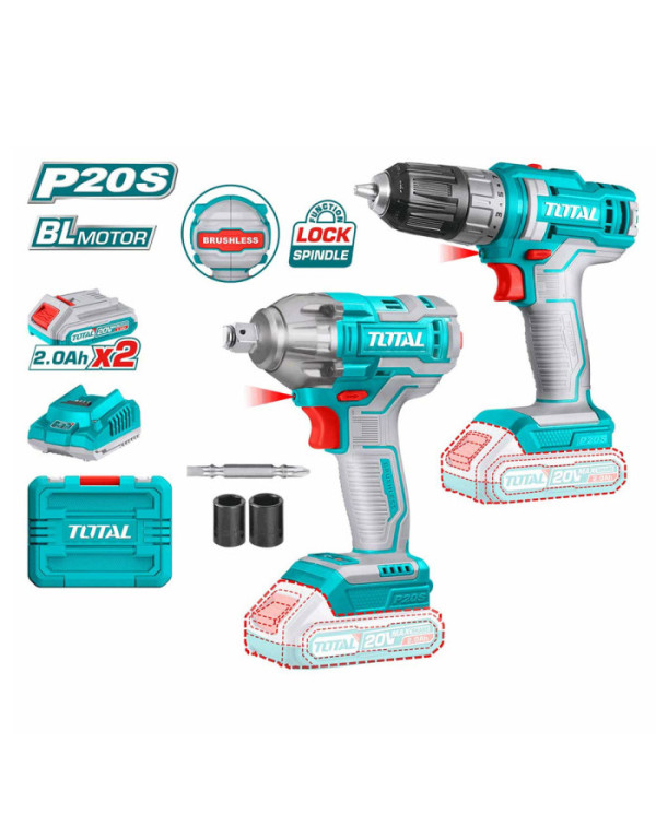 VISSEUSE + BOULONNEUSE 20V 2.2AH/CH TOSLI230702