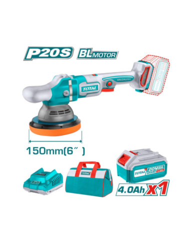 PONCEUSE POLISSEUSE 20V 4AH/CH TAPLI20151