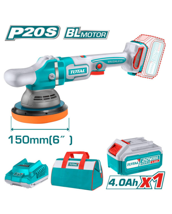 PONCEUSE POLISSEUSE 20V 4AH/CH TAPLI20151