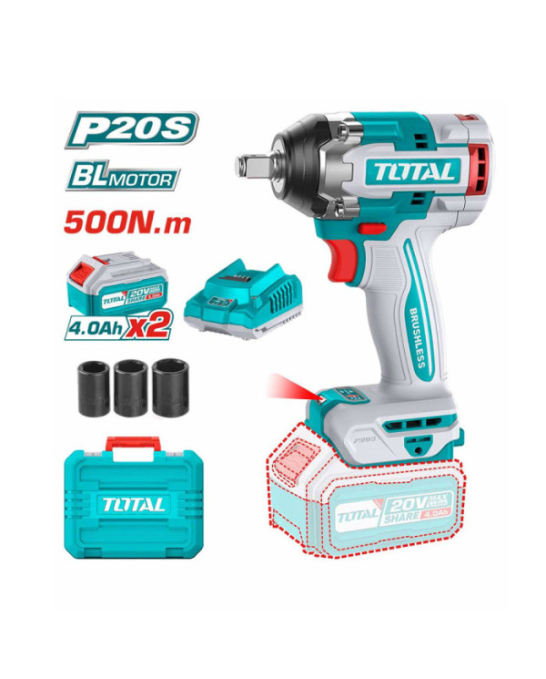 BOULONNEUSE 20V 2.4Ah/CH TIWLI2050