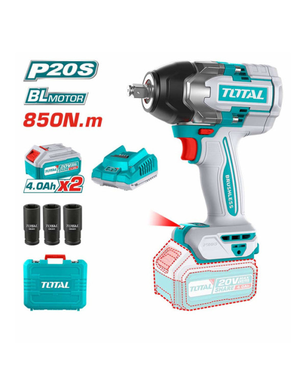 BOULONNEUSE 20V 2.4AH/CH TIWLI2085