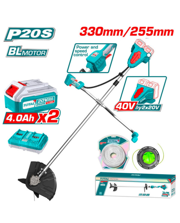 DEBROUSSAILLEUSE 20V 2.4AH/CH TSTLI202521