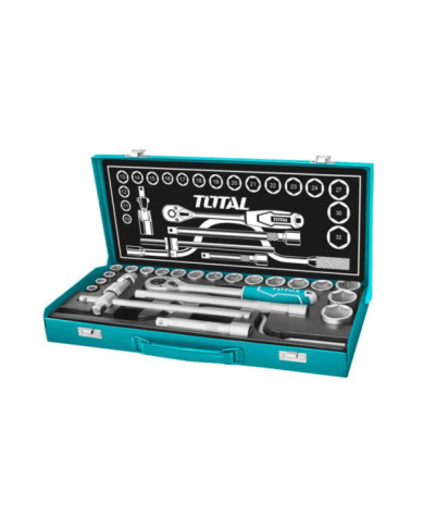 BOITE A DOUILLES 1/2 24PCS THT141253