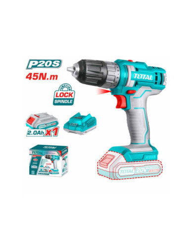 VISSEUSE PERCUSSION 45NM 20V 2AH/CH TDLI200518