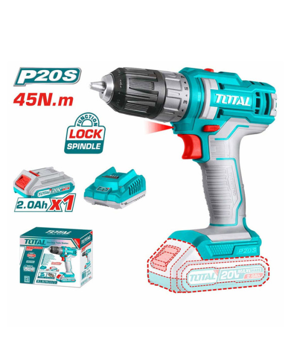 VISSEUSE PERCUSSION 45NM 20V 2AH/CH TDLI200518