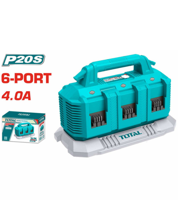 CHARGEUR 20V 6 PORTS 4.AH TFCLI2064
