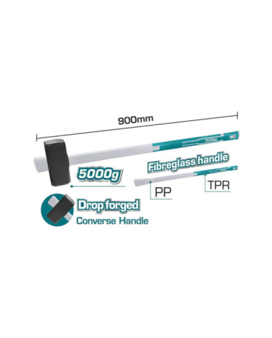 MARTEAU A PIERRE 5000G THT72056D