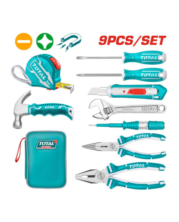 KIT OUTILS MAINS 09PCS THKTHP90097