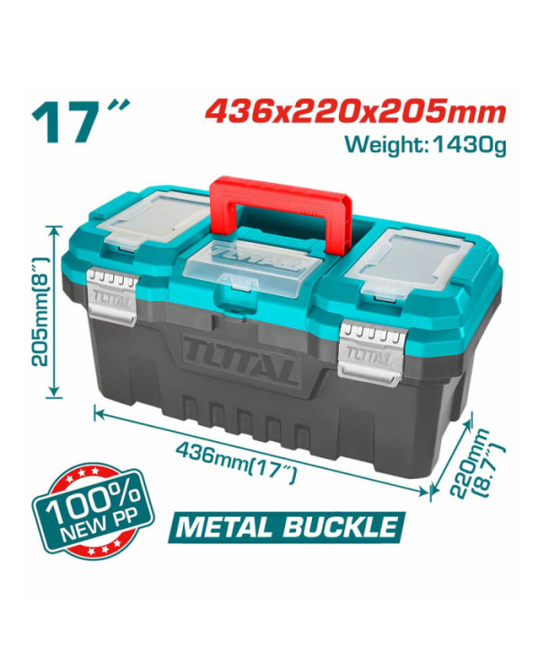 CAISSE A OUTILS PLAST 17″ TPBX0172
