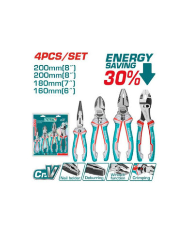 JEUX PINCES ISOLÉES 04 PIECES THT2K0458